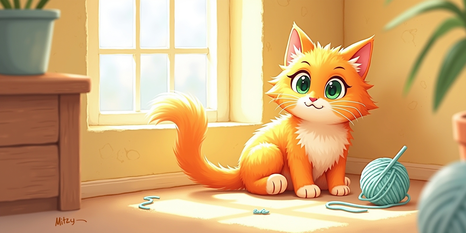 החתול והעוגיה