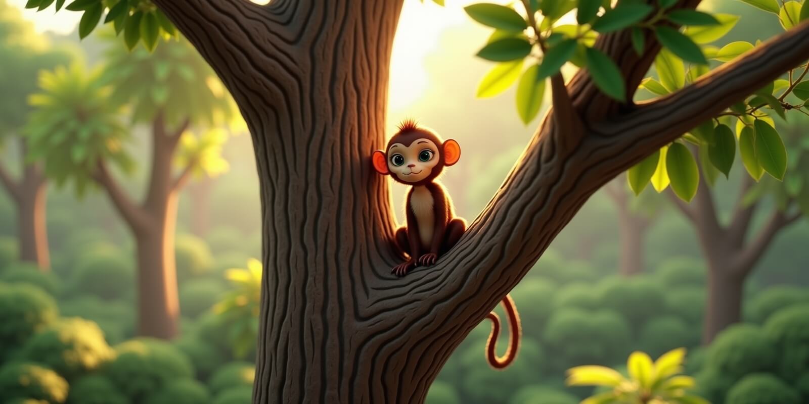 הקוף שרצה חיבוק